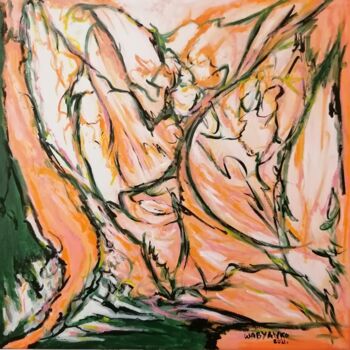 Peinture intitulée "Variant en Automne" par Wabyanko, Œuvre d'art originale, Acrylique