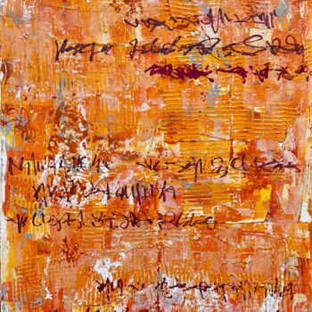 Malerei mit dem Titel "Intense" von Andreas Angleitner, Original-Kunstwerk, Acryl