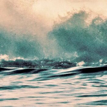 Φωτογραφία με τίτλο "Stormy Sea 1b5" από Ken Lerner, Αυθεντικά έργα τέχνης, Ψηφιακή φωτογραφία