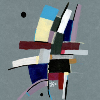 Peinture intitulée "Tanie" par Henry Bartonnier, Œuvre d'art originale, Acrylique