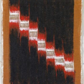 Textielkunst getiteld "“25/02/06”" door Danil (Panagopoulos), Origineel Kunstwerk, Stof