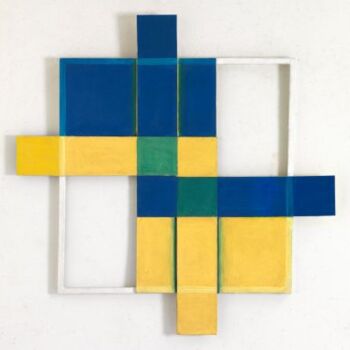 제목이 "Untitled."인 미술작품 Danil (Panagopoulos)로, 원작, 패브릭