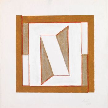 Collages getiteld "Untitled,1973" door Danil (Panagopoulos), Origineel Kunstwerk, Collages
