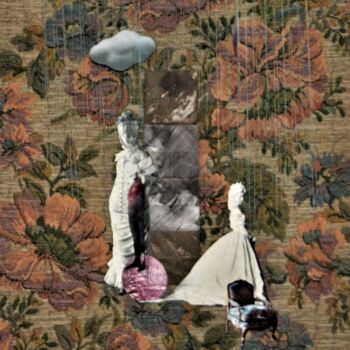 Collages intitulée "Anna Karenina / Анн…" par Iztok Šostarec, Œuvre d'art originale, Collages