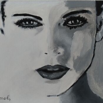 Painting titled "Untitled" by Ibrahim Unal, Original Artwork, Acrylic