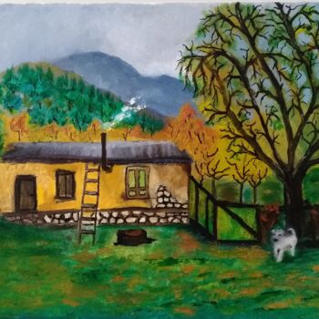 Malerei mit dem Titel "Belemedik/Adana'da…" von Ibrahim Unal, Original-Kunstwerk, Öl