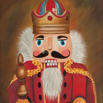 Pittura intitolato "Nutcracker 1" da Ildikó Dallos-Nagy (DallosArt), Opera d'arte originale, Acrilico Montato su Telaio per…