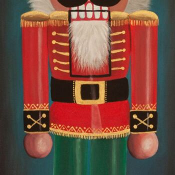 Pittura intitolato "Nutcracker 2" da Ildikó Dallos-Nagy (DallosArt), Opera d'arte originale, Acrilico Montato su Telaio per…