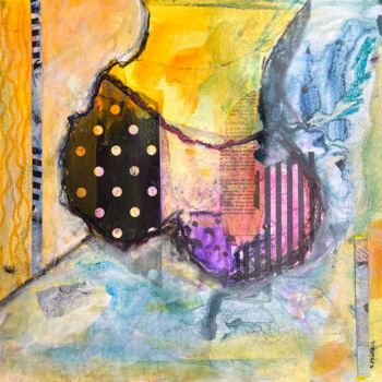 Peinture intitulée "étude de nu 14" par Thomas Reveau, Œuvre d'art originale, Acrylique