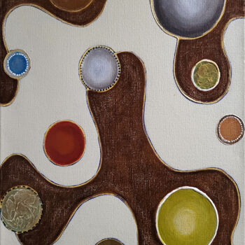 Pittura intitolato "Imagining Joy I" da Silvana Klaric, Opera d'arte originale, Acrilico