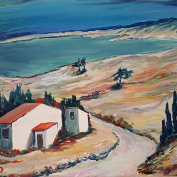 Malarstwo zatytułowany „Original painting "…” autorstwa Olga Rokhmanyuk (ROArtUS), Oryginalna praca, Akryl