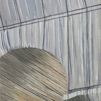 Painting titled "Emballé" by Sophie Cousineau, Original Artwork, Oil