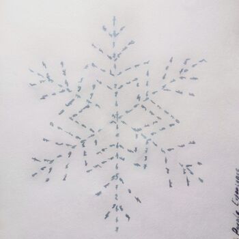 Peinture intitulée "NFT Christmas singi…" par Chaos Of Purple Experience, Œuvre d'art originale, Acrylique