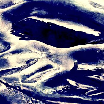 Photography titled "Ice 66e4" by Ken Lerner, Original Artwork, Digital Photography