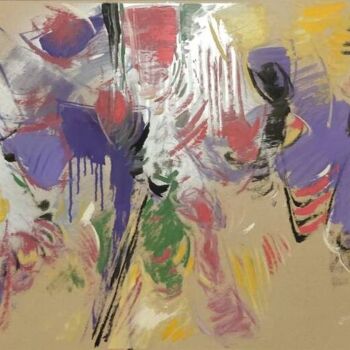 Painting titled "Утро" by Shagen Aslanian, Original Artwork, Oil