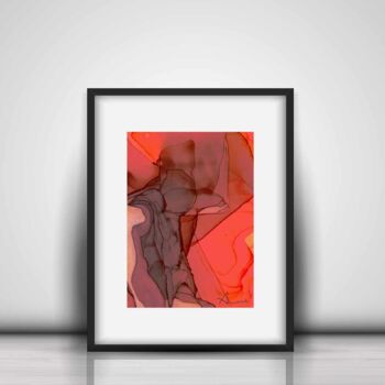 Painting titled "Baco blanc" by Armando De Lima, Original Artwork, Ink