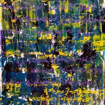 Malerei mit dem Titel "Boxing Day" von Andreas Angleitner, Original-Kunstwerk, Acryl