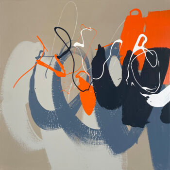 Ζωγραφική με τίτλο "Untitled 21-120" από Franck Chambrun, Αυθεντικά έργα τέχνης, Ακρυλικό