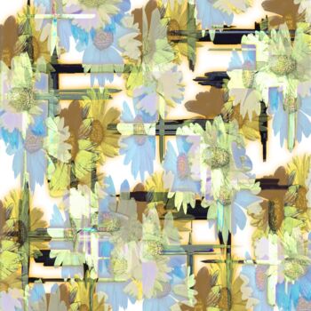 Arte digital titulada "Daisies deux" por Blamemrken, Obra de arte original, Foto-montaje
