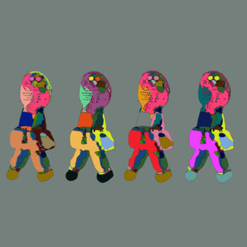 제목이 "Knit doll sans arms"인 디지털 아트 Blamemrken로, 원작, 2D 디지털 작업