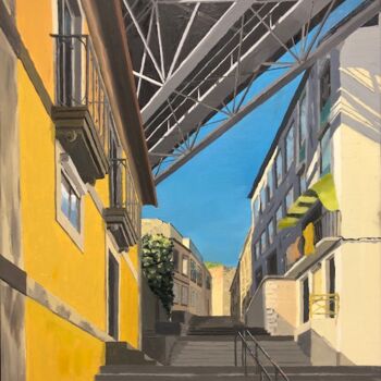 Painting titled "Dom Luis" by Sophie Cousineau, Original Artwork, Oil