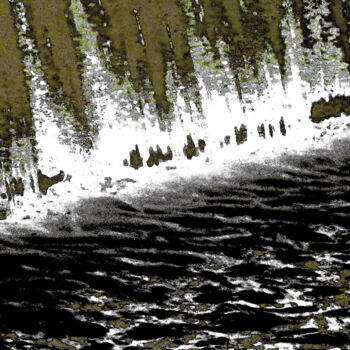 제목이 "Cascading Water 100…"인 사진 Ken Lerner로, 원작, 디지털