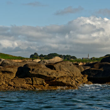 Fotografie getiteld "Carantec, l'île Cal…" door Thierry Martin, Origineel Kunstwerk, Digitale fotografie