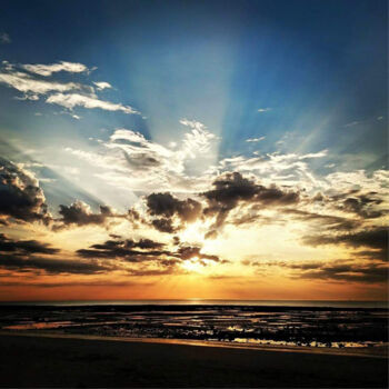 Photography titled "Bright clouds" by Pascal Carro (ORAK), Original Artwork, Non Manipulated Photography