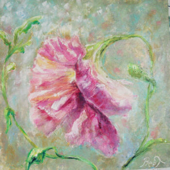 绘画 标题为“IDENTITY WITH FLOWE…” 由Tatyana Pchelnikova, 原创艺术品, 油