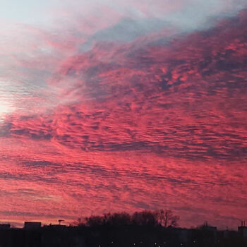 Φωτογραφία με τίτλο "Pink sky #1" από Pascal Carro (ORAK), Αυθεντικά έργα τέχνης, Μη χειραγωγημένη φωτογραφία