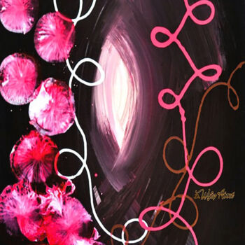 Painting titled "Wefaq_aboud 7 follw…" by Wefag Ibrahim, Original Artwork, Acrylic