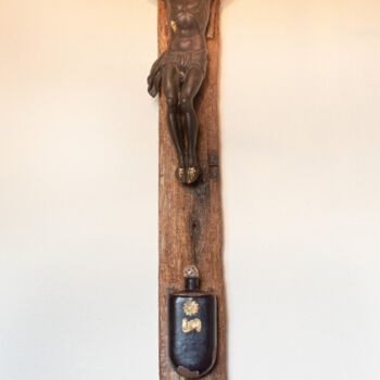雕塑 标题为“Symbolic hanging de…” 由Jozef Sedmak, 原创艺术品, 木