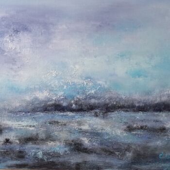 Painting titled "Pastorale" by Sveta Shulginova, Original Artwork, Oil