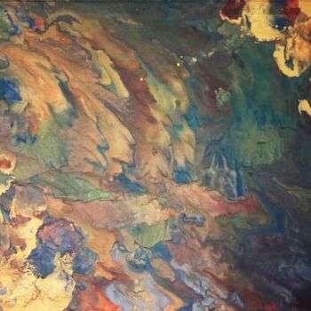 Painting titled "Wefaq 11" by Wefag Ibrahim, Original Artwork, Acrylic