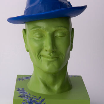 Sculptuur getiteld "Choose Your Mood Da…" door Seda Eyuboglu, Origineel Kunstwerk, Klei