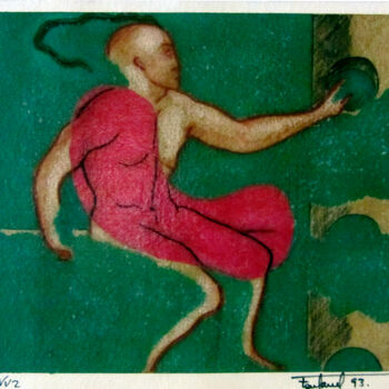 Pintura titulada "Nu 2" por Josep Maria Fontanet Sureda, Obra de arte original, Acrílico