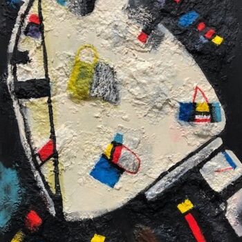 绘画 标题为“Pop up painting” 由Inke Bemelmans, 原创艺术品, 丙烯