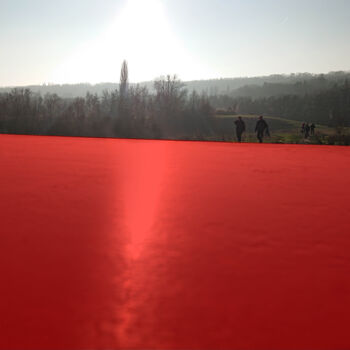 Photography titled "WALK ON THE RED SEA" by Pascal Carro (ORAK), Original Artwork, Digital Photography