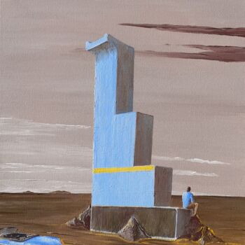 Peinture intitulée "Retour aux Godelins" par Flachet, Œuvre d'art originale, Huile