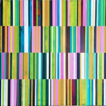 Schilderij getiteld "Antiope" door Francisco Santos, Origineel Kunstwerk, Acryl