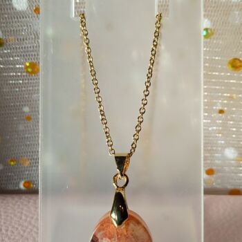 设计 标题为“Collier Terra” 由Nadège Jimenez (Secret d'âme - Bijoux fait main), 原创艺术品, 首饰