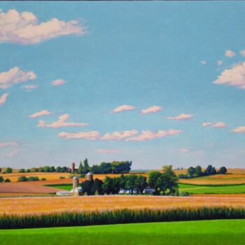제목이 "Farm Life"인 미술작품 Aryea Flohr로, 원작, 기름