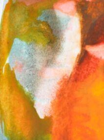 Schilderij getiteld "Autumn leaves II" door Yuliya Bardun, Origineel Kunstwerk, Aquarel