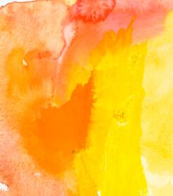「Yellow」というタイトルの絵画 Yuliya Bardunによって, オリジナルのアートワーク, 水彩画