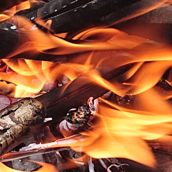 摄影 标题为“Fire” 由Pascal Carro (ORAK), 原创艺术品, 操纵摄影