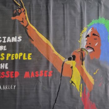 제목이 "Marley Impacts the…"인 그림 Unchained로, 원작, 아크릴