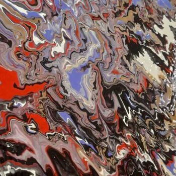 Painting titled "Wefaqaboud 28" by Wefag Ibrahim, Original Artwork, Acrylic