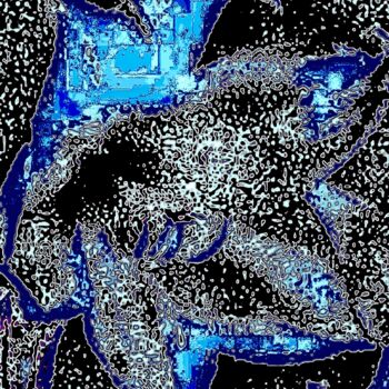 Photography titled "Amaryllis 50c10" by Ken Lerner, Original Artwork, Digital Photography