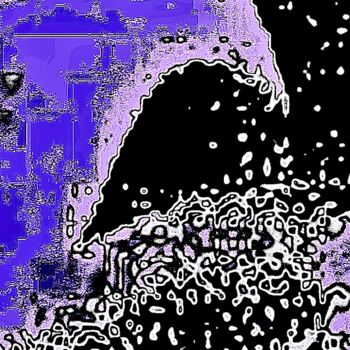 摄影 标题为“The Wave 9d” 由Ken Lerner, 原创艺术品, 数码摄影