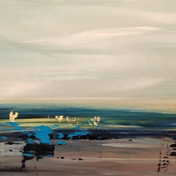 Painting titled "Wandering" by Felix Günther, Original Artwork, Acrylic